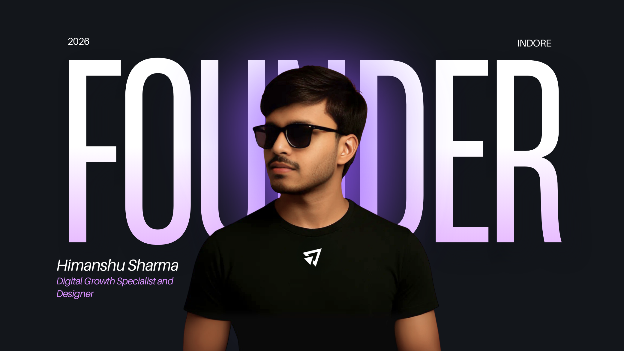 Himanshu Sharma - Founder of Clickframe creative agency Indore